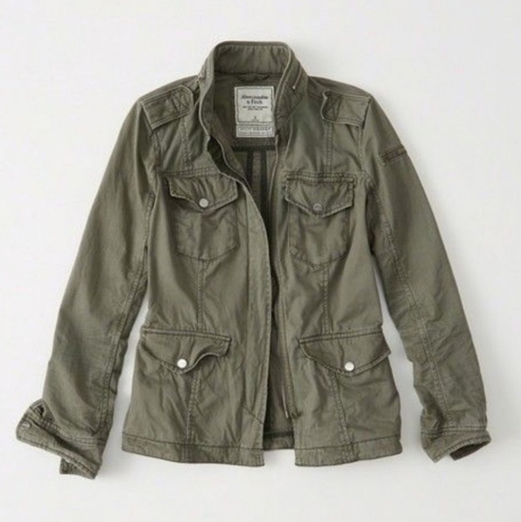 Abercrombie & Fitch Jackets & Blazers - ABERCROMBIE AND FITCH Olive Green Jacket size Smal